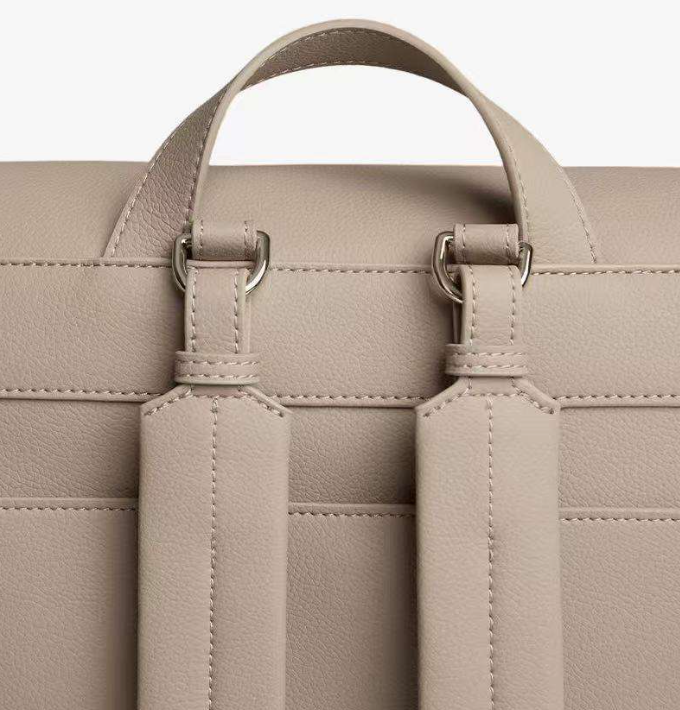 Multifunctional PU Leather Backpack