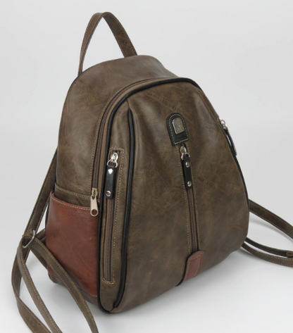 PU Leather Backpack