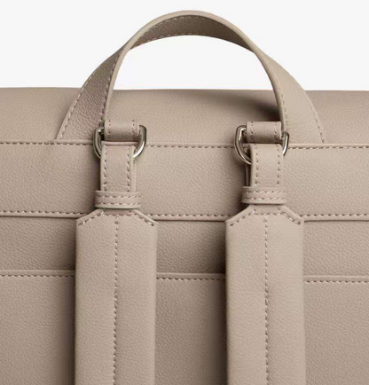Multifunctional PU Leather Backpack