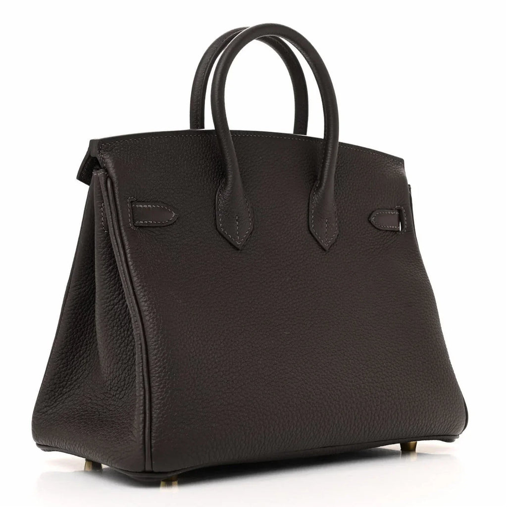 Birkin 25 Togo handbag is made of extremely soft calfskin