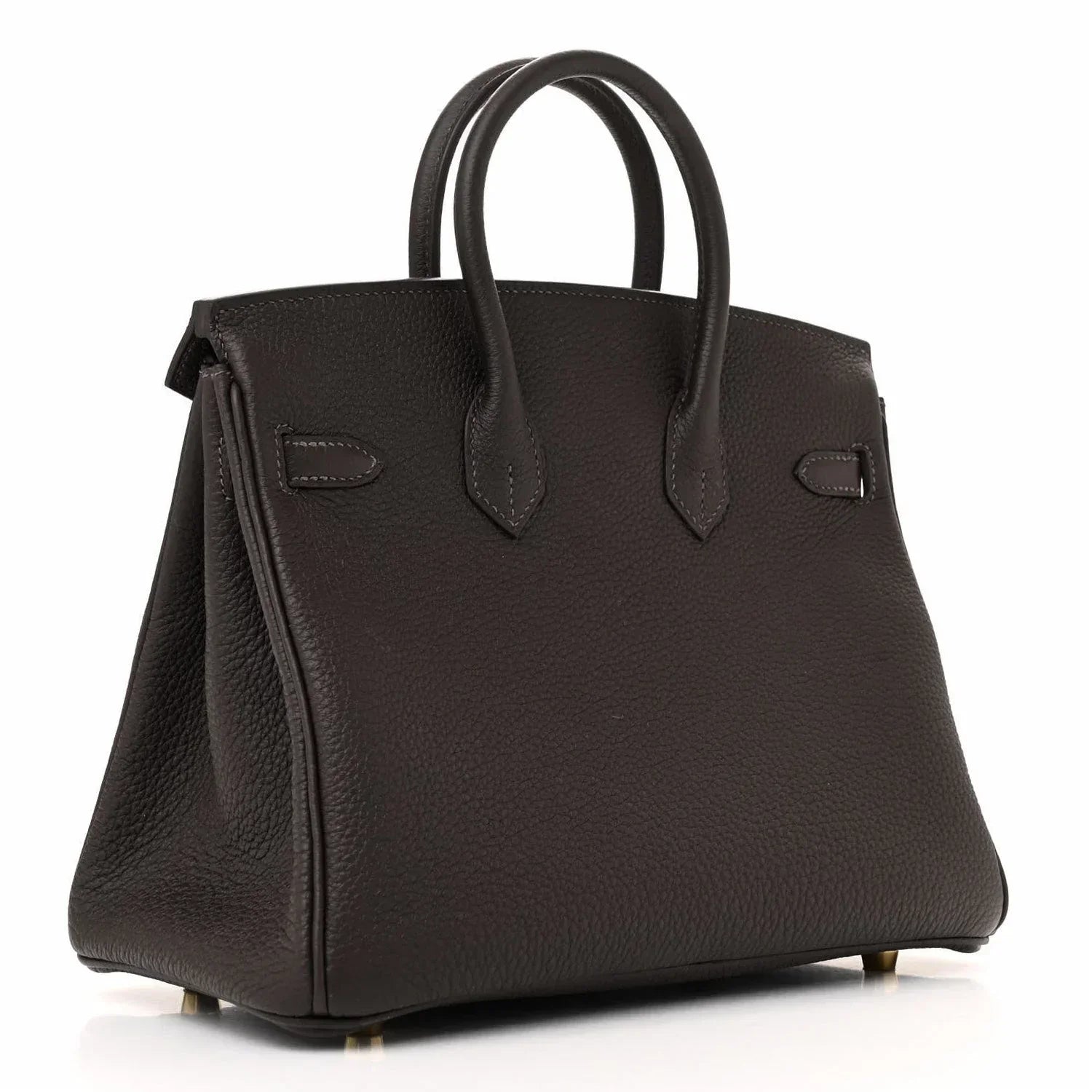 Birkin 25 Togo handbag is made of extremely soft calfskin